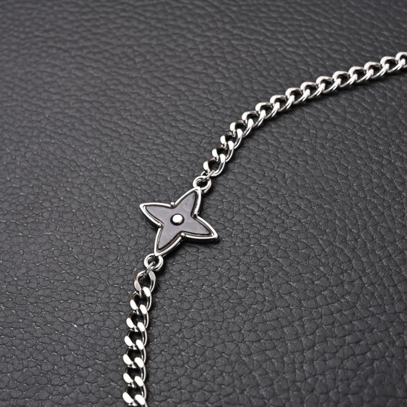 Louis Vuitton Monogram Sunrise Floral Necklace M01211 - Silver view