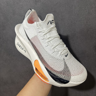 Nike Zoom VaporFly Next% 3 Prototype White Black Orange view 3