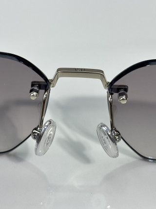 Dior BlackSuit S19U Silver Gray Sunglasses UA Rep view 9