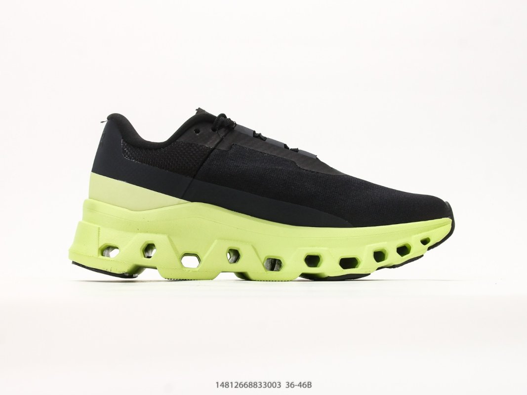 On Cloudmonster 3 Black Volt Low-Top Running Shoe view