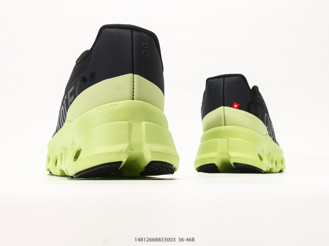 On Cloudmonster 3 Black Volt Low-Top Running Shoe view