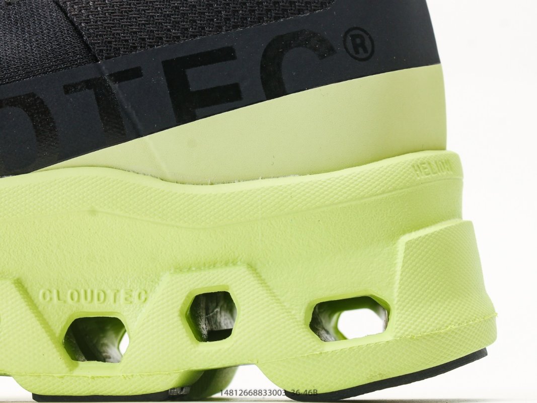 On Cloudmonster 3 Black Volt Low-Top Running Shoe view
