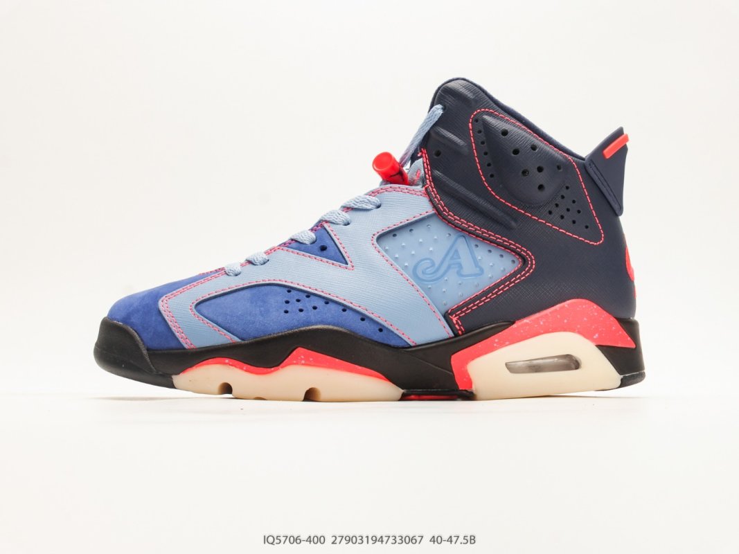 Jordan Air 6 High Awake Midnight Navy UA Replica