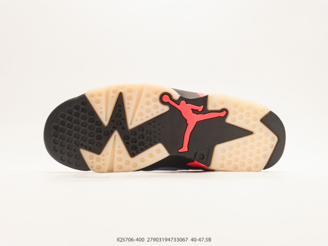 Jordan Air 6 High Awake Midnight Navy UA Replica view