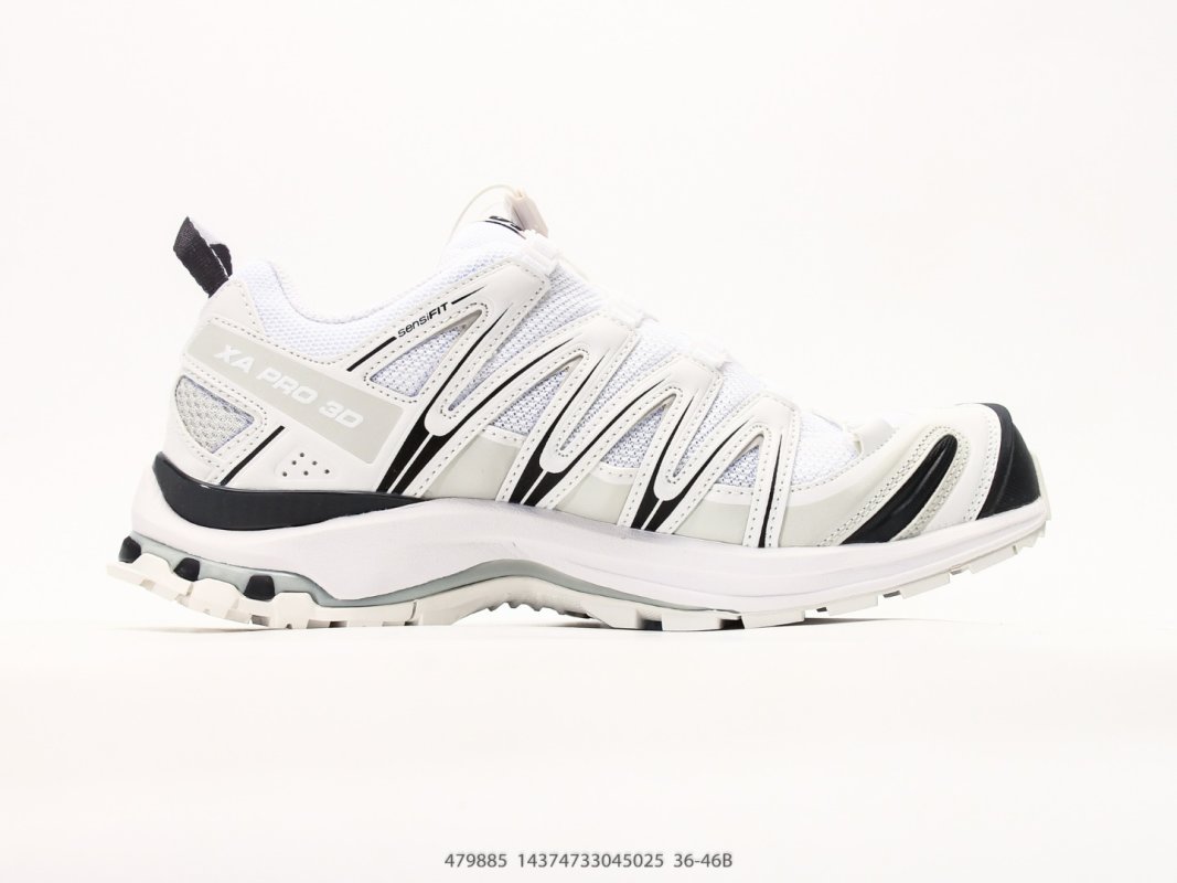 Salomon XA PRO 3D White Black Trail Running Shoe view
