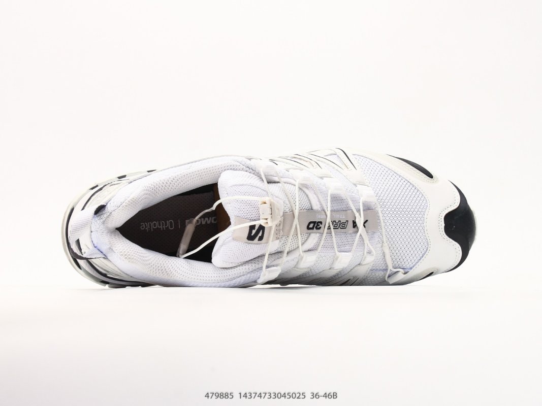 Salomon XA PRO 3D White Black Trail Running Shoe view