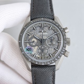 Omega Speedmaster Moonlight Grey Chronograph 44.25mm UA Replica Watch