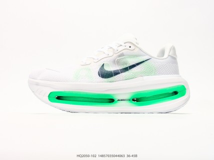 Nike Vomero Premium White Neon Green ReactX Running Shoe