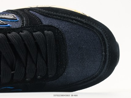 Premiata Mick Navy Blue Cream Contrast Casual Sneaker view 8