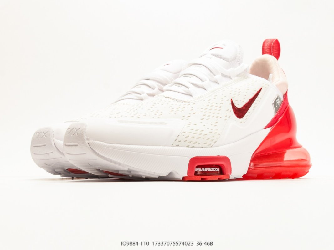Nike Air Max 270 Premium White Platinum Replica Sneakers view