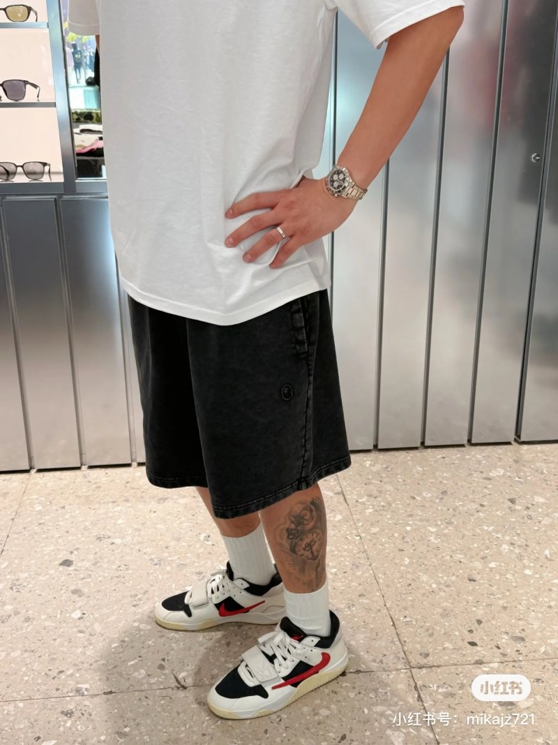 Air Jordan 1 Low Black White Red Colorway UA Replica view