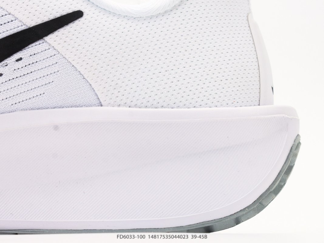 Nike Quest 6 White Black Mesh Running Shoe view