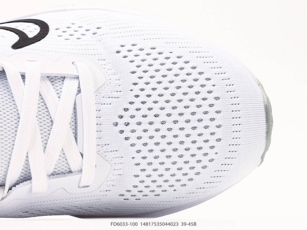 Nike Quest 6 White Black Mesh Running Shoe view