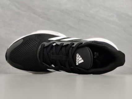 Adidas Solar Glide 5 Boost Black White Running Shoe view 3