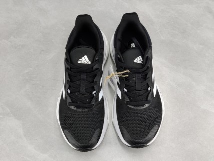 Adidas Solar Glide 5 Boost Black White Running Shoe view 6