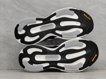 Adidas Solar Glide 5 Boost Black White Running Shoe view 7