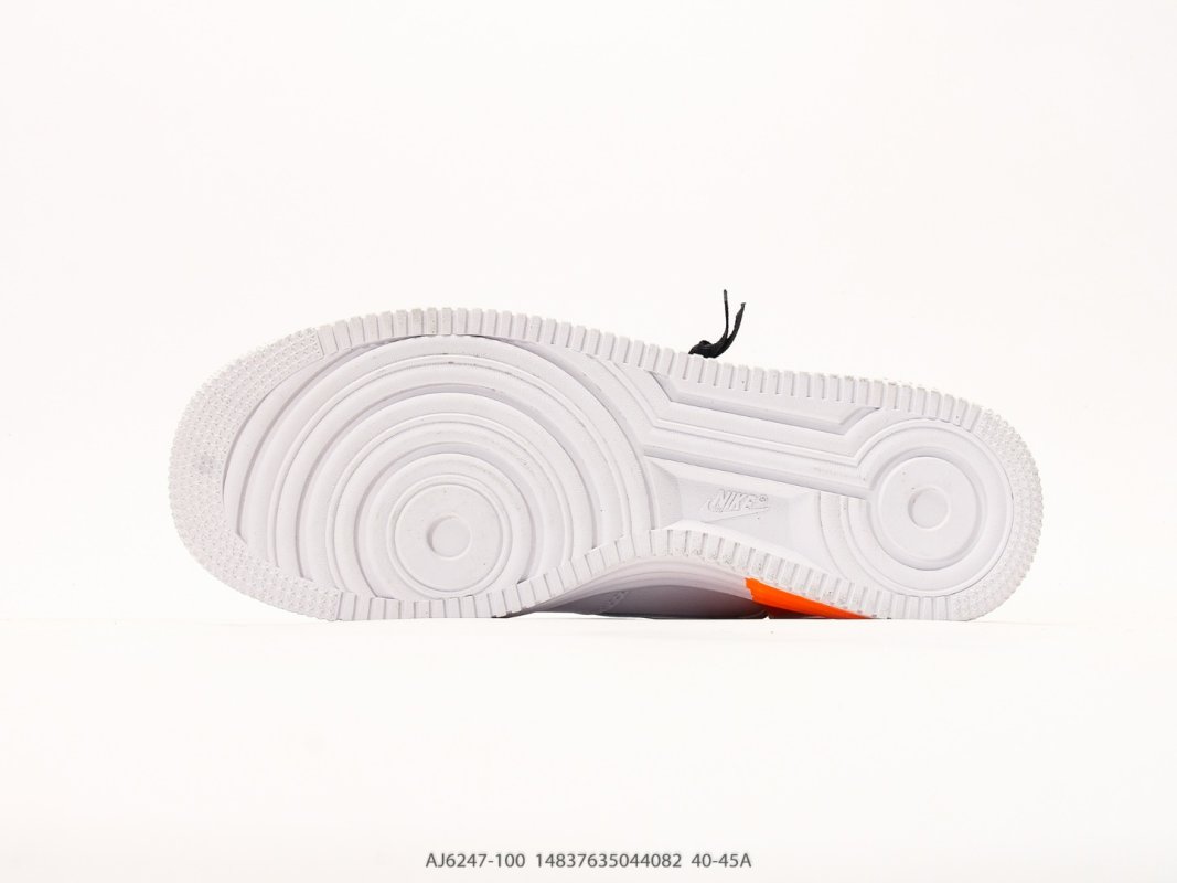 Nike Lunar Force 1 Acronym White Black Zip view