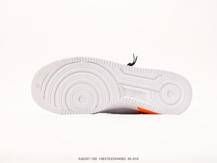 Nike Lunar Force 1 Acronym White Black Zip view 4