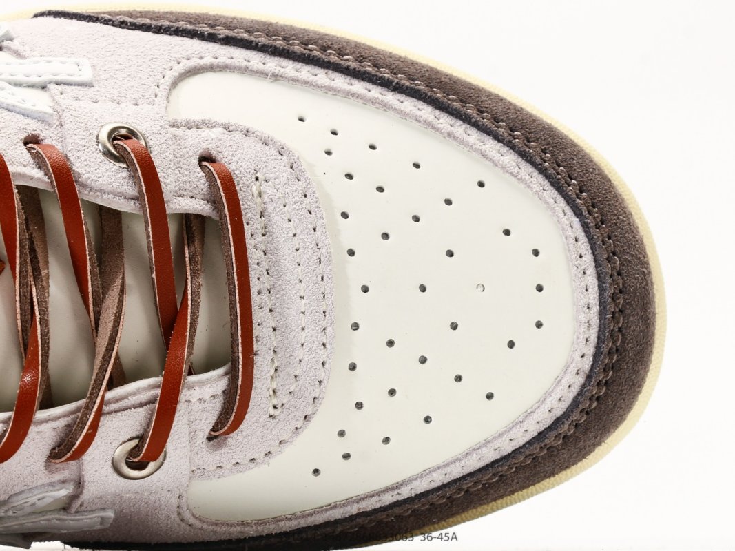 Premiata Basket Clay Low-Top Sneaker - Cream/Burgundy view