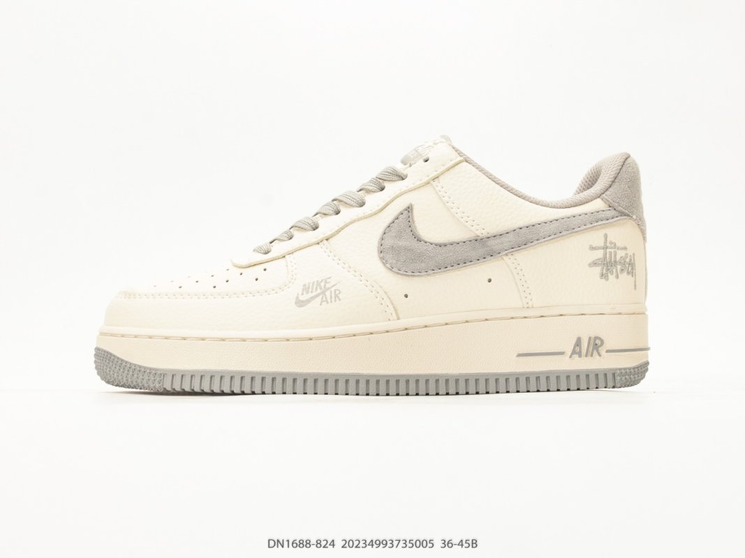 Nike Air Force 1 Low Cream Navy Collaboration Replica view