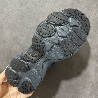FILA FERN Chunky Dad Shoe Grey Black Low Top view 10