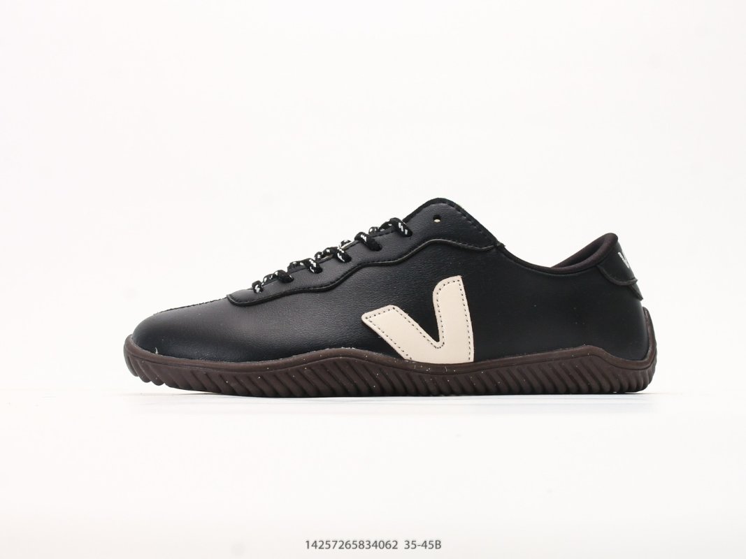 Veja V-10 BaseRange Collaboration Black Cream Low Top Sneaker view