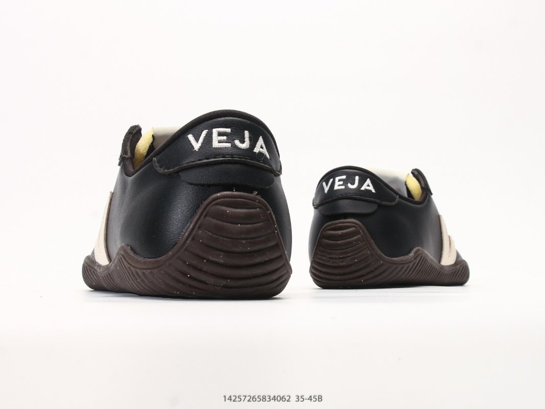 Veja V-10 BaseRange Collaboration Black Cream Low Top Sneaker view