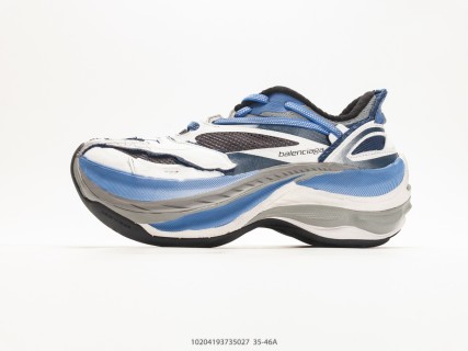 Balenciaga Jet Low Top Dad Shoe Blue White Black