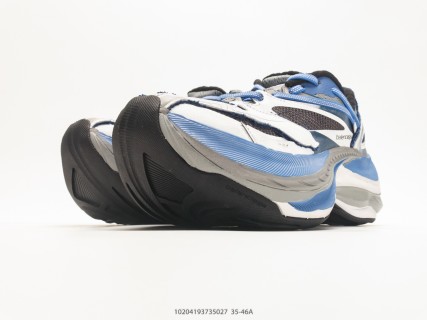 Balenciaga Jet Low Top Dad Shoe Blue White Black view 5