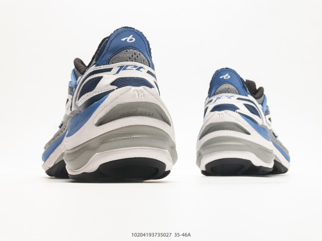 Balenciaga Jet Low Top Dad Shoe Blue White Black view