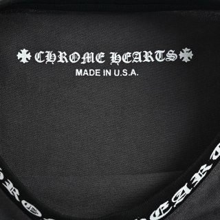 Chrome Hearts Horseshoe Long Sleeve Raglan Tee Charcoal Black view 5