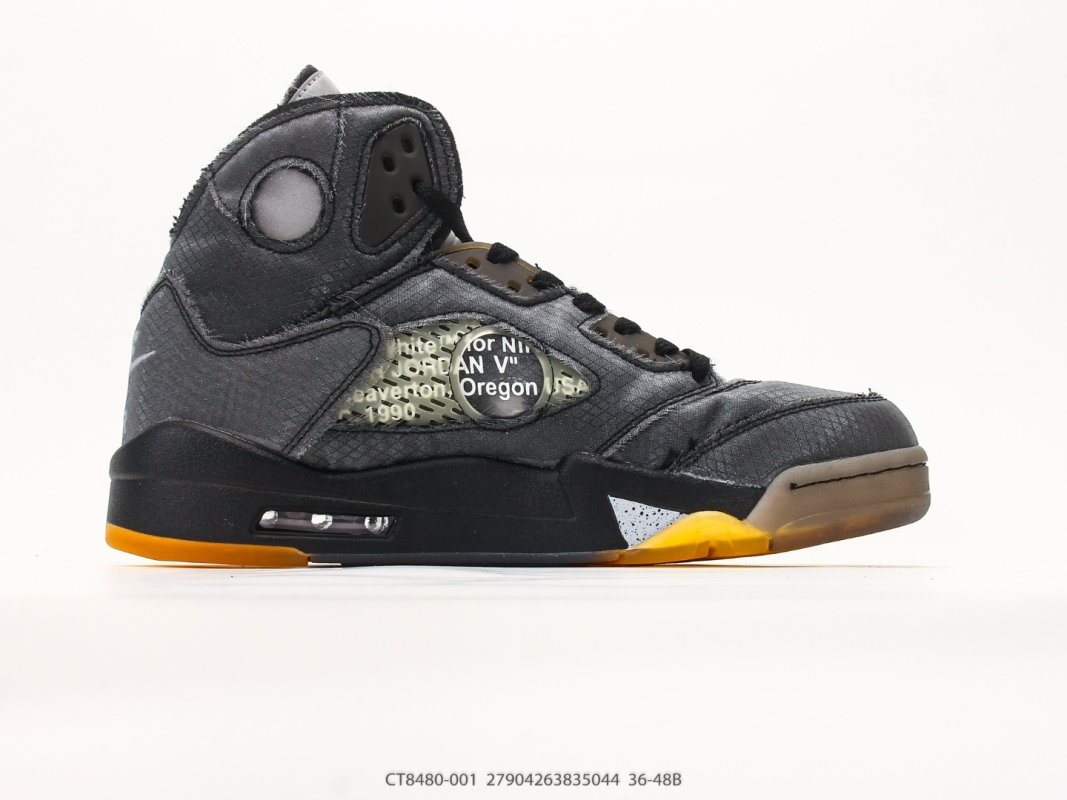 Jordan Air Jordan 5 Retro High Black Taxi CT8480-001 view