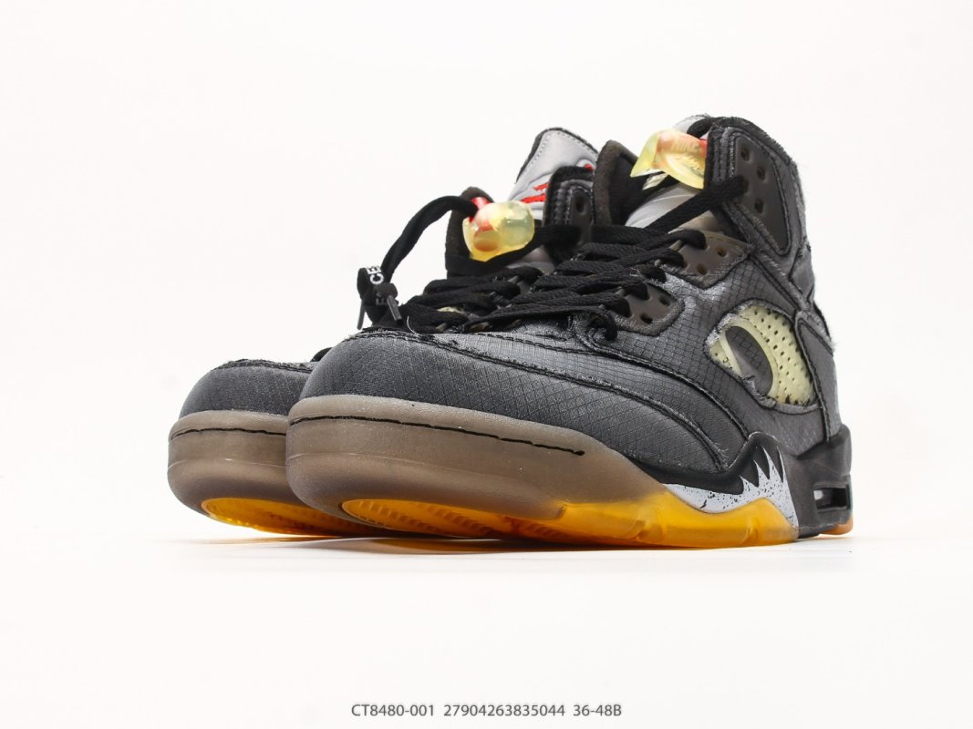 Jordan Air Jordan 5 Retro High Black Taxi CT8480-001 view
