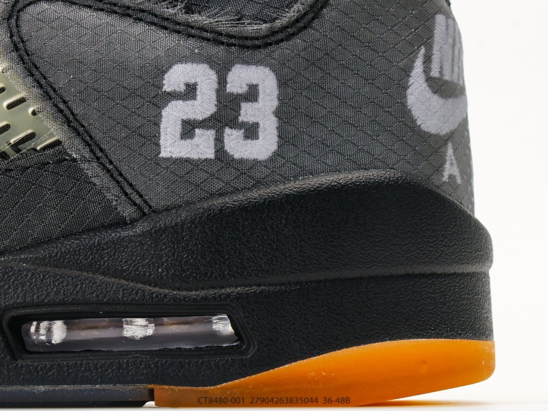 Jordan Air Jordan 5 Retro High Black Taxi CT8480-001 view