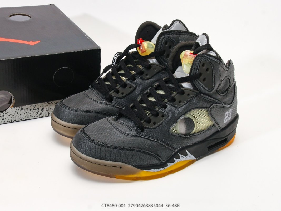 Jordan Air Jordan 5 Retro High Black Taxi CT8480-001 view
