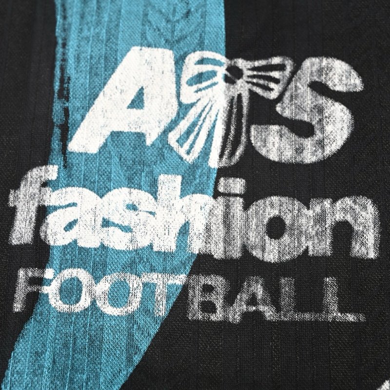Acne Studios World Cup Football Graphic Long Sleeve T-Shirt Black view