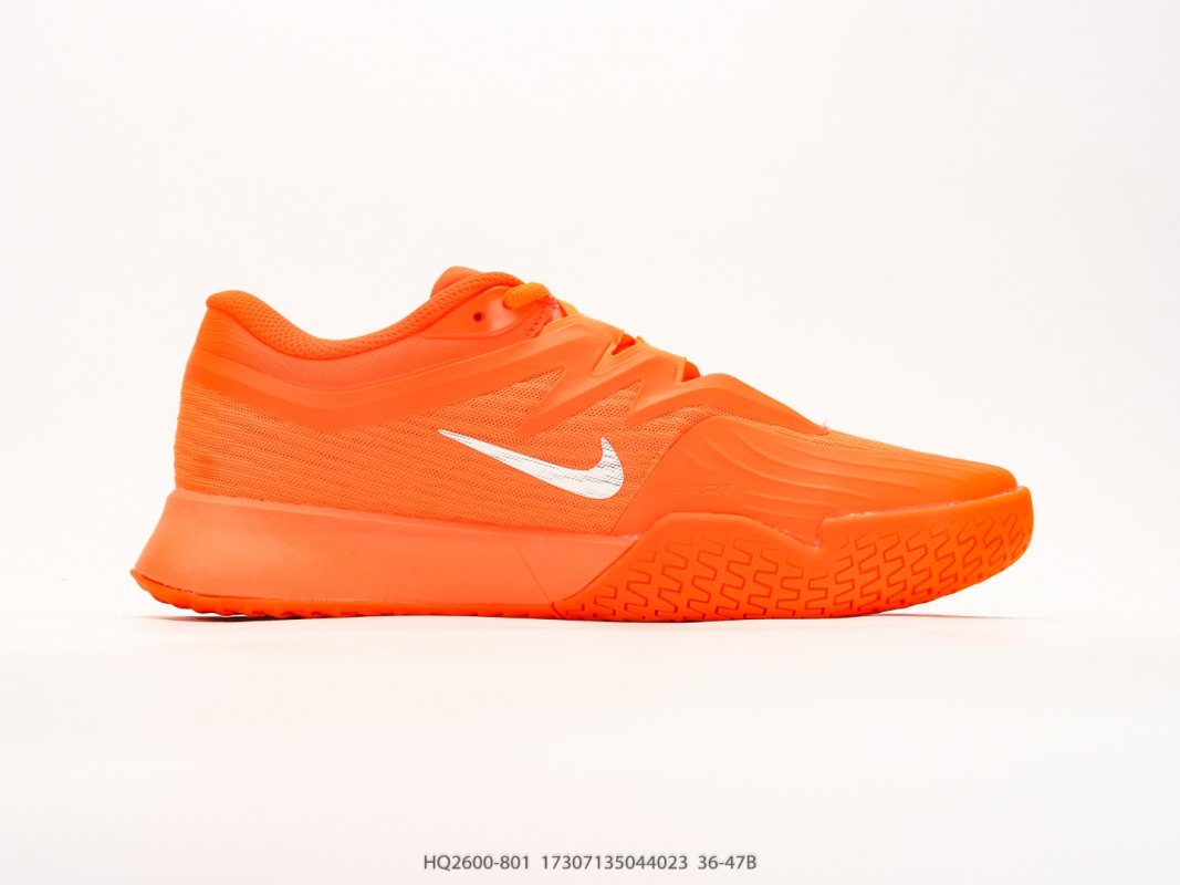 Nike Zoom Vapor Pro 3 HC Tennis Shoe Orange White view