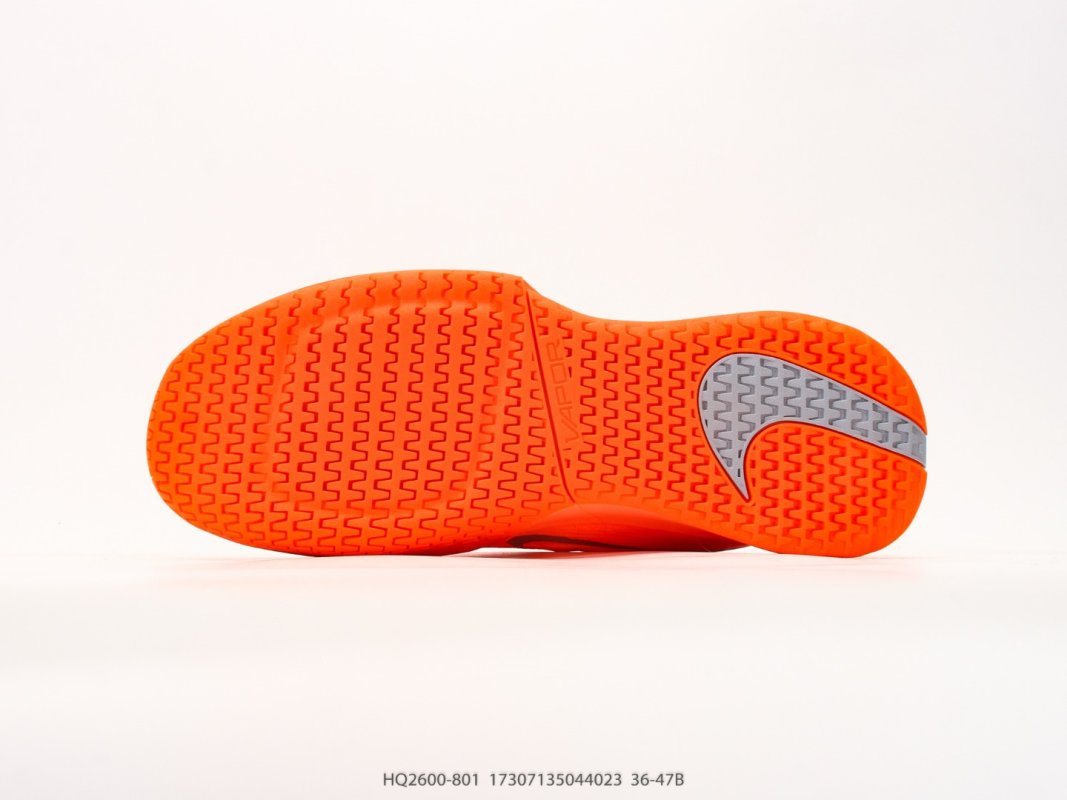 Nike Zoom Vapor Pro 3 HC Tennis Shoe Orange White view