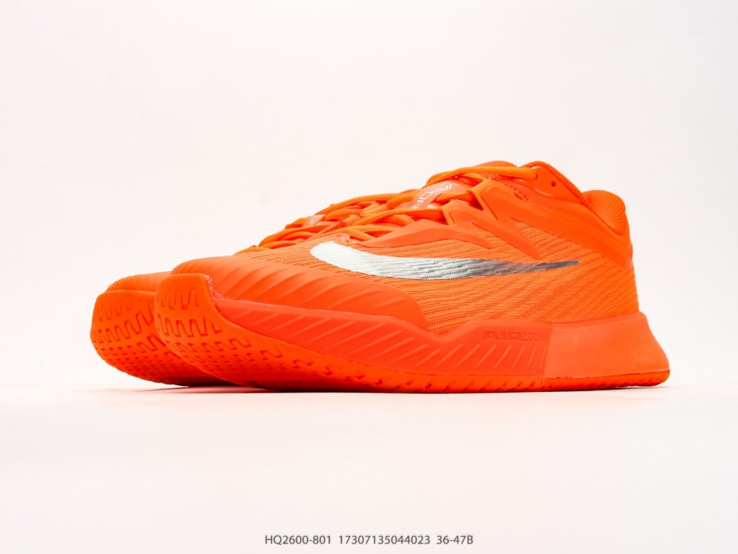 Nike Zoom Vapor Pro 3 HC Tennis Shoe Orange White view