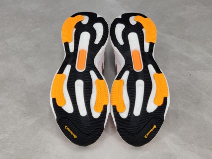 Adidas Solar Glide 5 Pink Grey Orange Running Shoe view 7