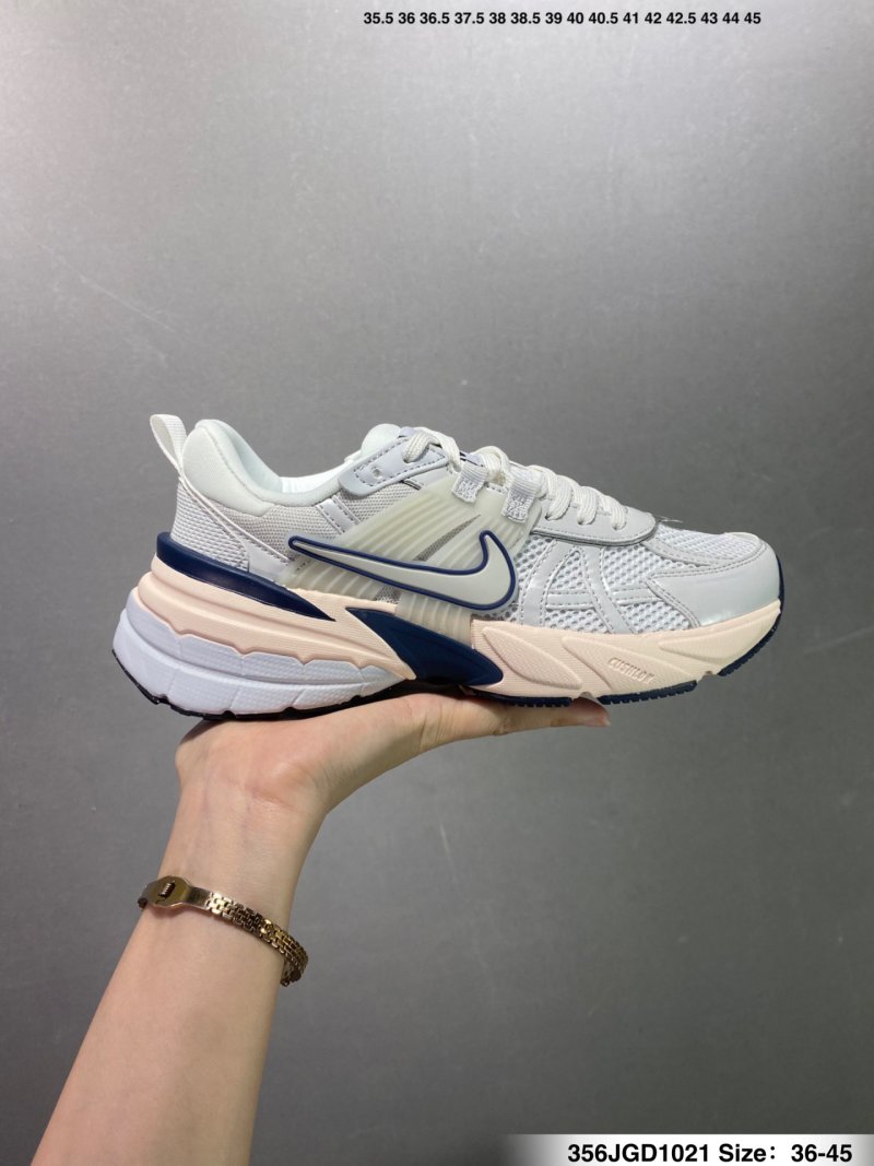 Nike V2K Runtekk White Navy Cream UA Replica Sneaker