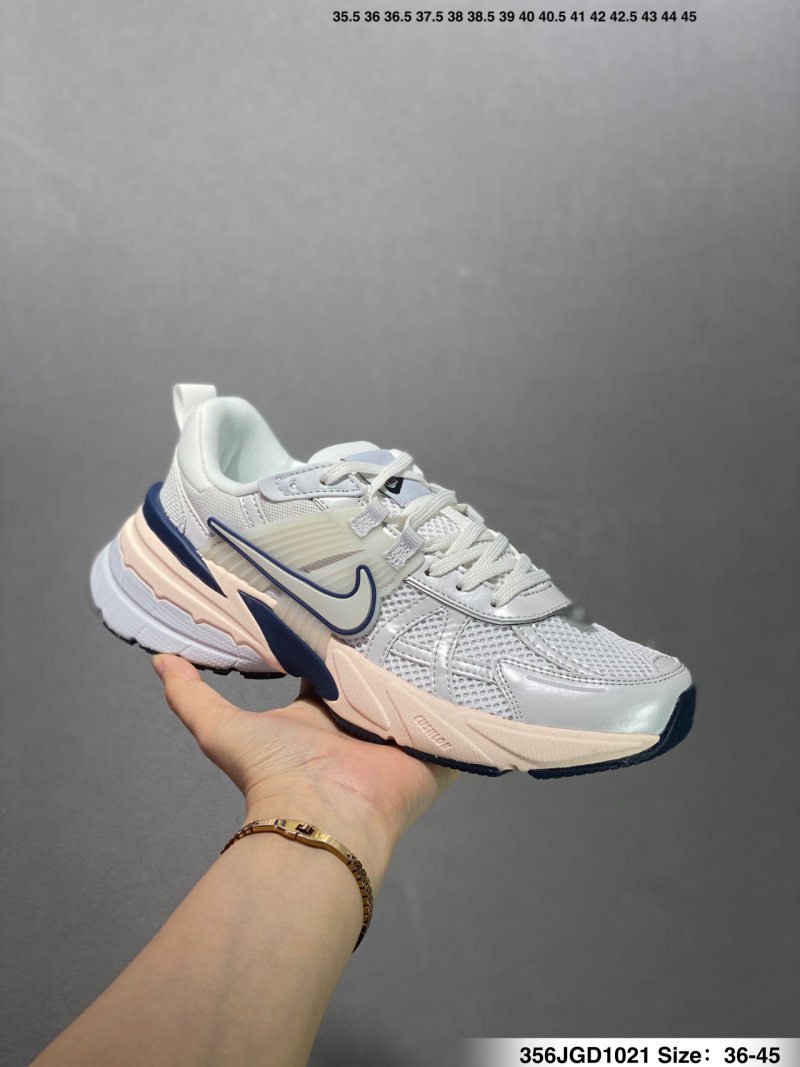 Nike V2K Runtekk White Navy Cream UA Replica Sneaker view