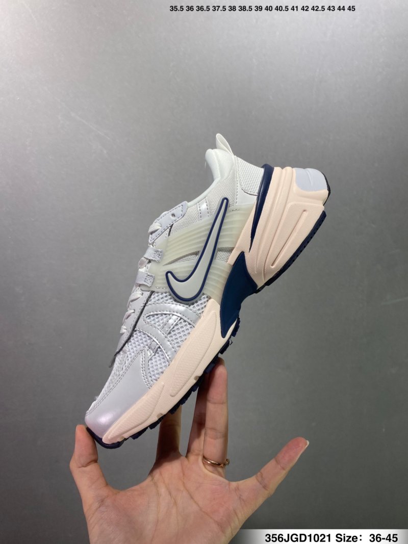 Nike V2K Runtekk White Navy Cream UA Replica Sneaker view