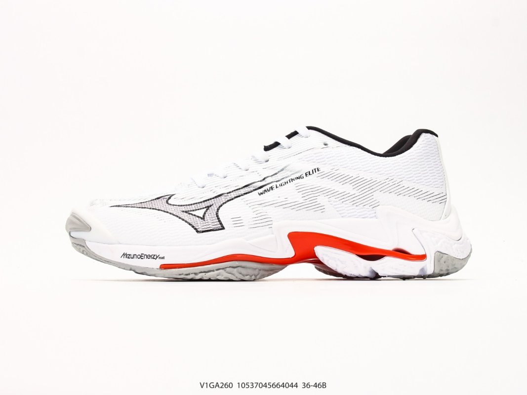 Mizuno Wave Rider White Red UA Replica Running Shoe view