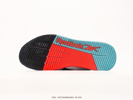 Reebok Nano X5 White Black Red Cyan UA Replica view 4