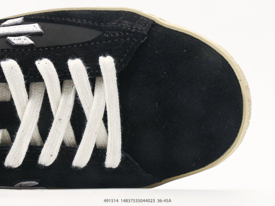 Premiata Steven Black White Low Top Casual Sneaker view