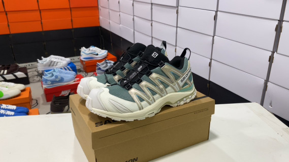 Salomon XA PRO 3D ADV Trail Running Shoe - Cream/Olive