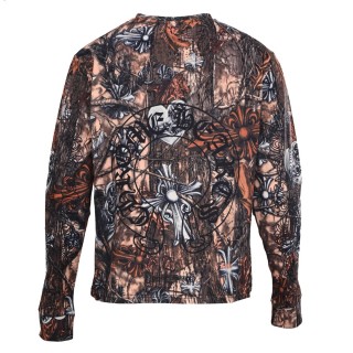 Chrome Hearts x Nike x Nocta All-Over Print Long Sleeve Tee view 3