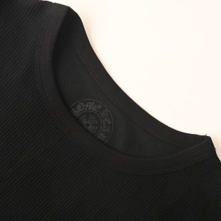 Chrome Hearts Waffle Knit Dagger Print Long Sleeve Black view 4