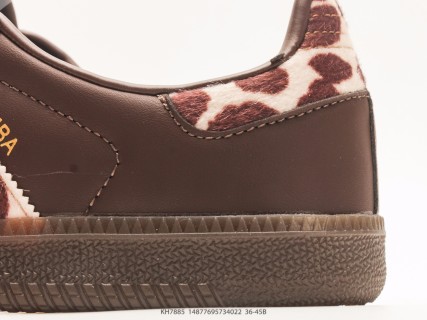 Adidas Samba OG Brown Cream Low Top Casual Sneaker view 7
